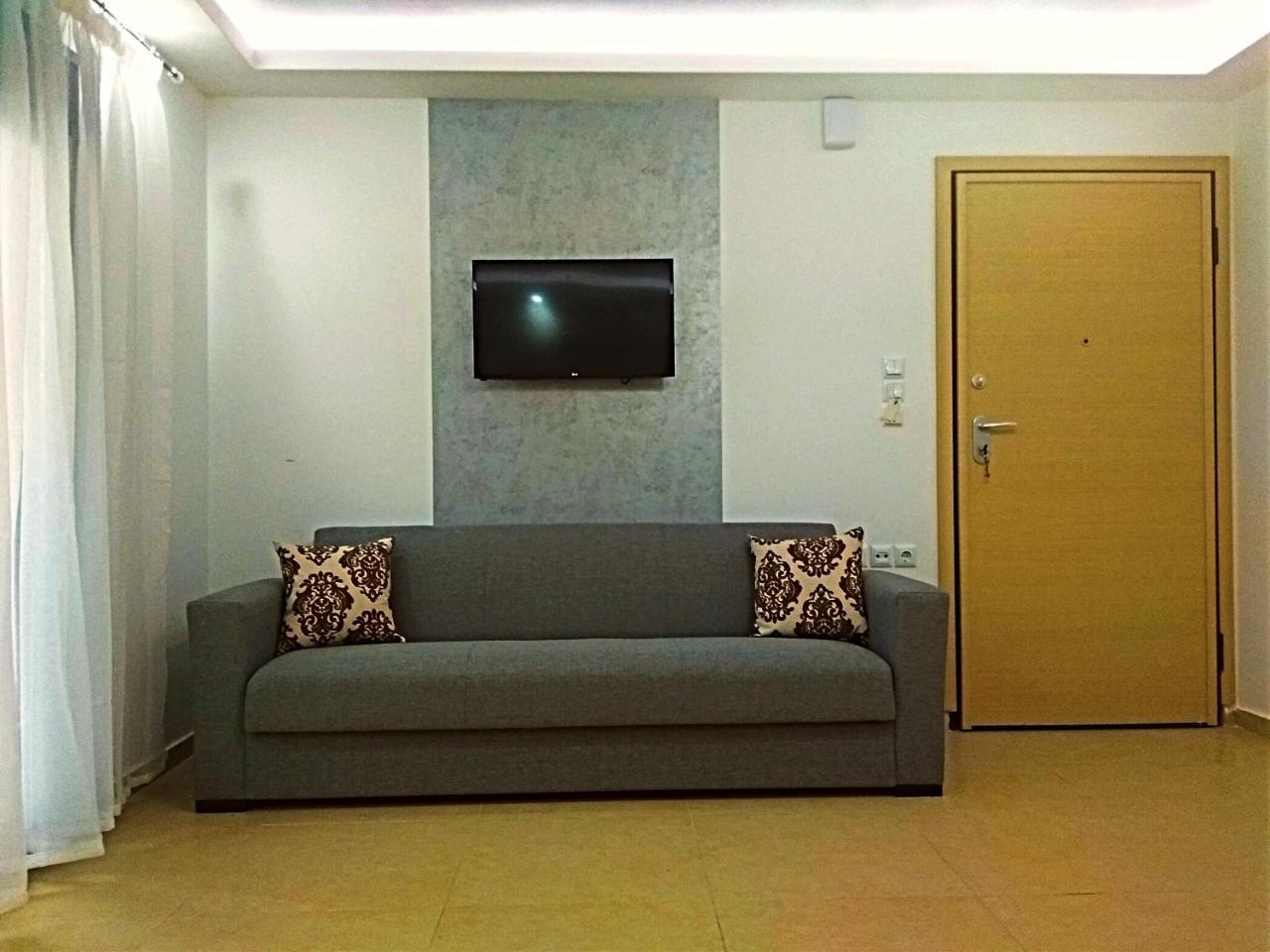 Iros Apartment Néa Péramos Buitenkant foto